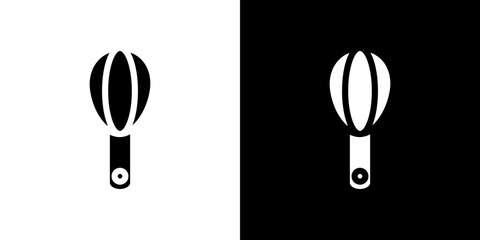 Beater icon Vector in flat style. Collection silhouettes