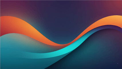 Colorful abstract wave background with flowing lines and futuristic design