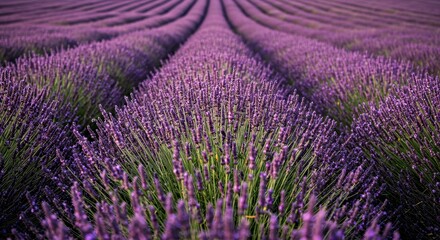 Obraz premium Pure Lavender Fragrance Enhances Air with Calming Aroma from Fresh Dried Purple Flowers