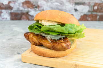 Teriyaki Chicken Burger