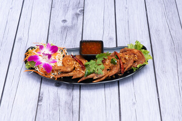 Crispy Fried Chicken with Fish Sauce