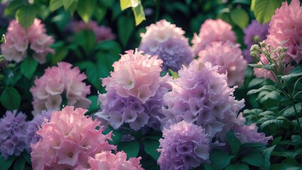 Close-up shot of an ornamental plant blooming in a residential garden.