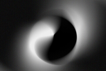 Black And White Circle background Design