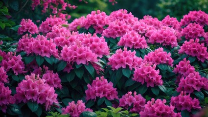 Fototapeta premium Fuchsia-Colored Azalea