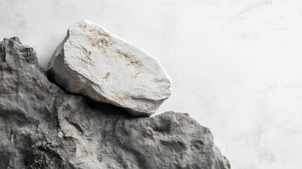 Stone rock wall background mockup minimal copy space background