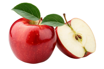 two red apples