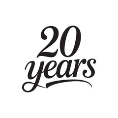 20 years hand lettering typography