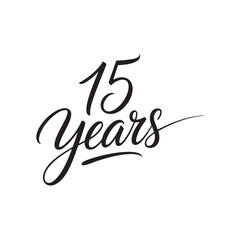 15 years hand lettering typography