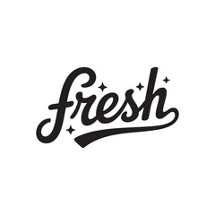 fresh lettering hand written typography