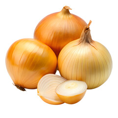onions on Transparent Background