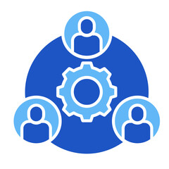 Teamwork  Icon Element For Design	