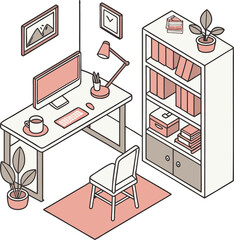 Different Types of Icons set vector