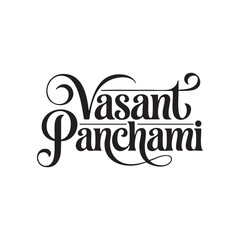 Vasant panchami calligraphy text
