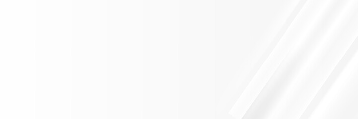 White abstract background with line pattern, banner design.