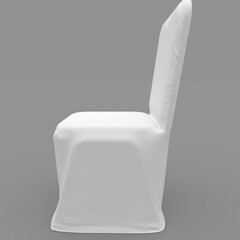 3d render Banquet Chair design element Furniture