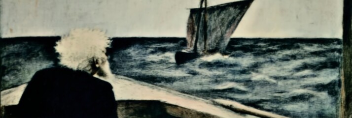Coastal Scene with Vessels