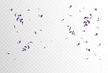 soft purple confetti background, simple design ,vector illustration.