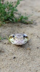 Fototapeta premium Curious Reptile Portrait