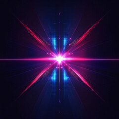 Obraz premium Light effects art on a black background 
