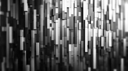 Abstract vertical rectangular blocks