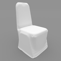 3d render Banquet Chair design element Furniture