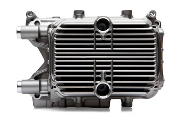 Fototapeta premium oil cooler on a transparent background