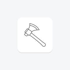 Axe, vector, pixel perfect, illustrator file