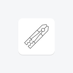 Bolt Cutter, vector, pixel perfect, illustrator file