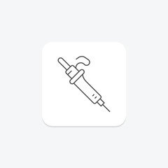 Soldering Iron, vector, pixel perfect, illustrator file