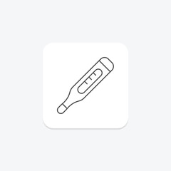 Thermometer, vector, pixel perfect, illustrator file
