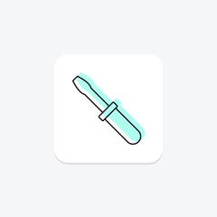 Screwdriver, vector, pixel perfect, illustrator file