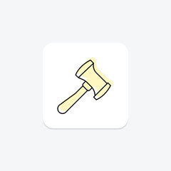 Sledgehammer, vector, pixel perfect, illustrator file