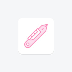 Box Cutter, vector, pixel perfect, illustrator file
