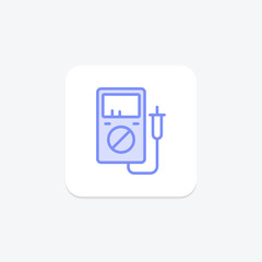 Multimeter, vector, pixel perfect, illustrator file