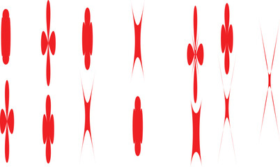 Collection of spring colorful flower elements vector. Set floral of wildflower, leaf branch, foliage on white background. Hand drawn blossom illustration for decor, easter, thanksgiving, clipart.