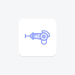 Angle Grinder, vector, pixel perfect, illustrator file