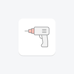 Drill, vector, pixel perfect, illustrator file