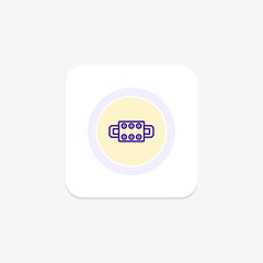 Terminal Block, vector, pixel perfect, illustrator file