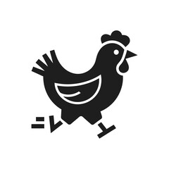 Running Chicken Farm Icon