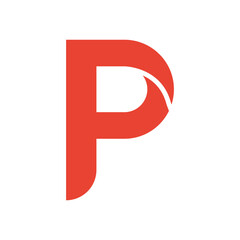 P logo mark