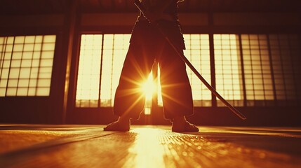 Martial Arts Silhouette