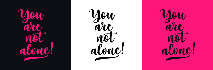 Fototapeta premium Colorful motivational quote 