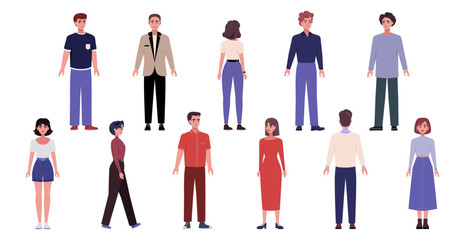 10 - Different views of people