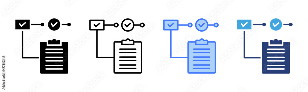Poster Endpoint icon sheet multiple style collection