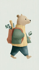 teddy bear with gift box