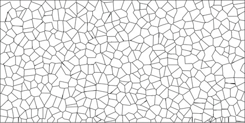 Obraz premium Abstract geometric voronoi diagram texture vector design for backgrounds and graphic design purposes, suitable for various creative projects.