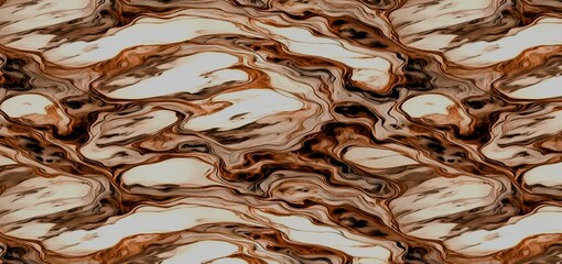 Abstract swirling pattern of browns and creams