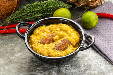 Indian cuisine - Malai kofta with gravy