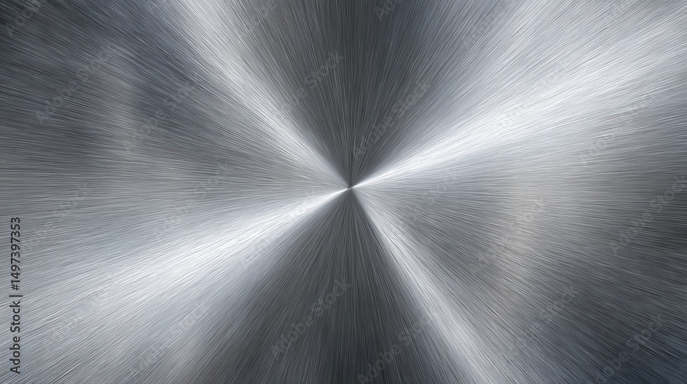 Aufkleber a silver object with a curved edge