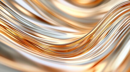 Abstract Metal Waves in Gold and Silver